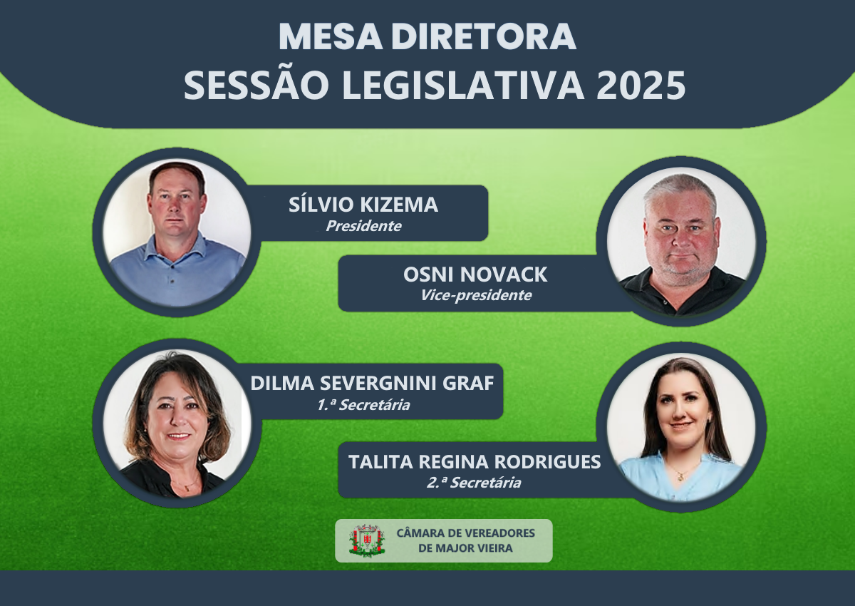 ELEIÇÃO MESA DIRETORA - 2025